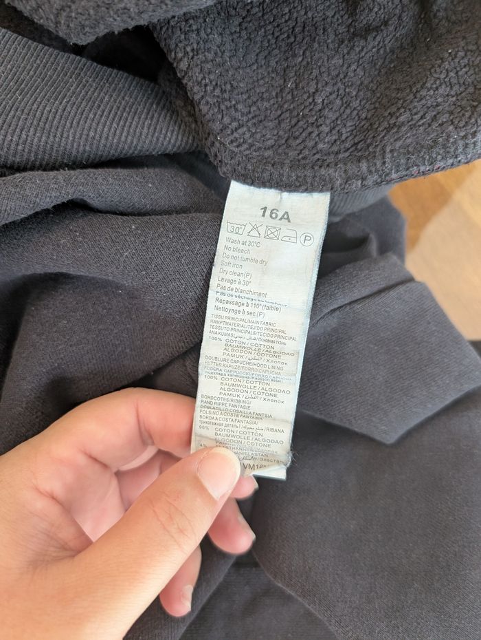 Sweat à capuche unisexe 16 ans Levi's - photo numéro 10