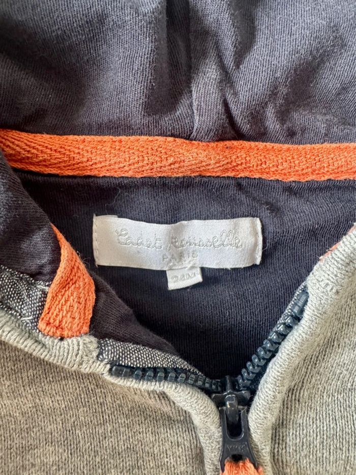 Veste capuche Cadet Rousselle 24mois - photo numéro 2