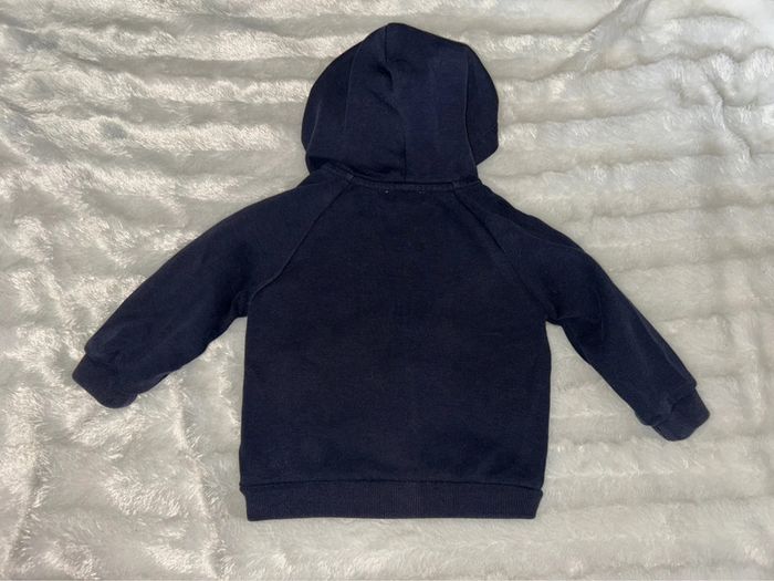 Veste à capuche bleu marine - photo numéro 3