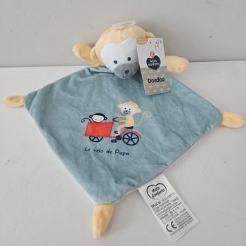 Doudou singe mots d'enfants