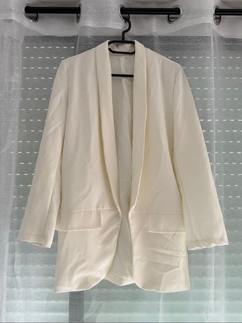 Blazer blanc crème - Taille 38 - Très bon état