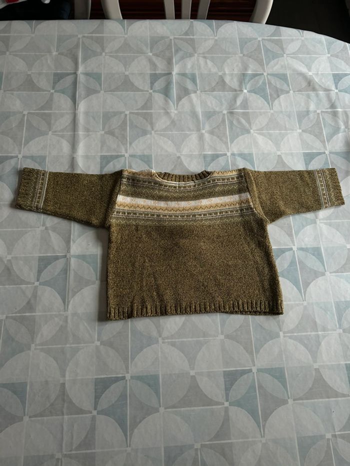Pull La Mar Maille / Duger - taille 18 mois- neuf - photo numéro 2