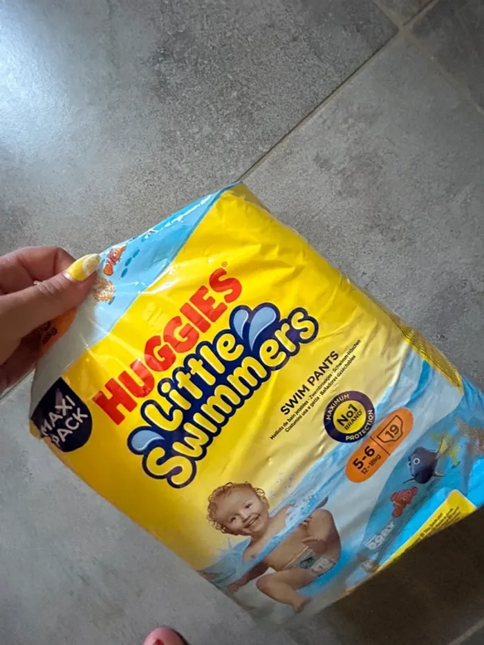 Couche Huggies swim T5/6 - photo numéro 3