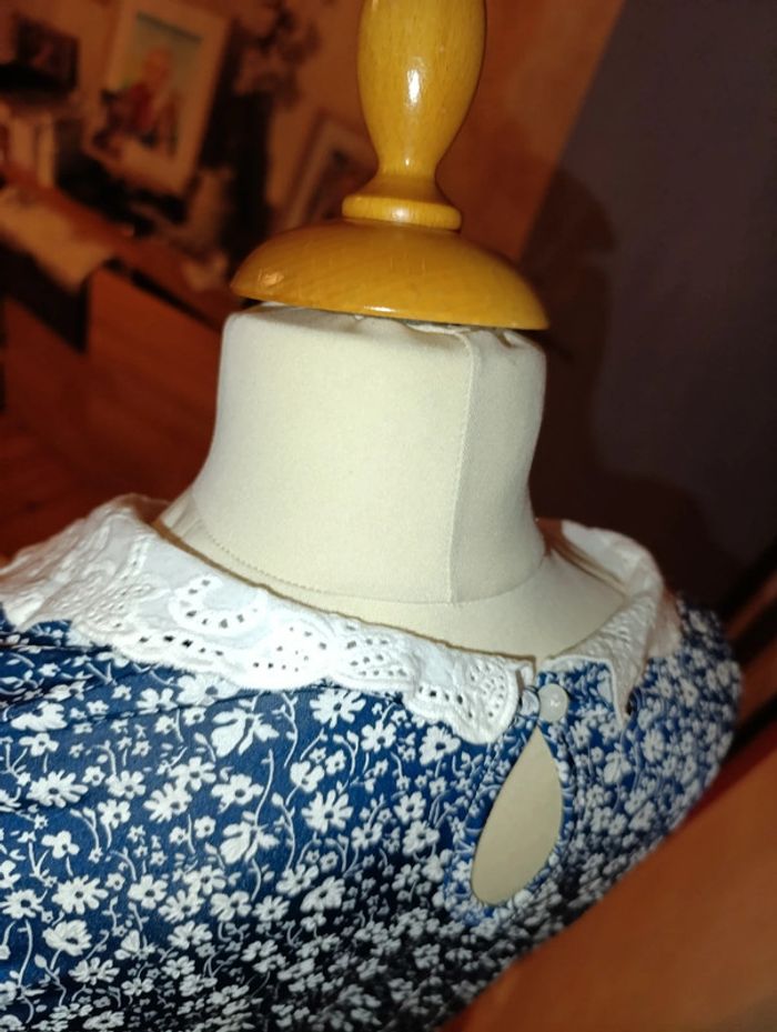 Sublime blouse bouffante taille 4 soit 42/44 neuve - photo numéro 13