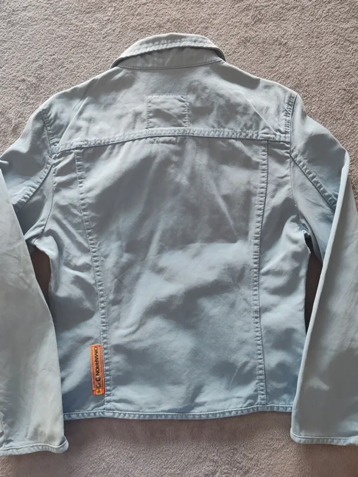 Veste trucker denim Cimarron Spanish Warriors – Taille L Femme – Neuve sans étiquette - photo numéro 3
