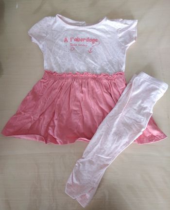 Ensemble robe legging 24 mois FPC