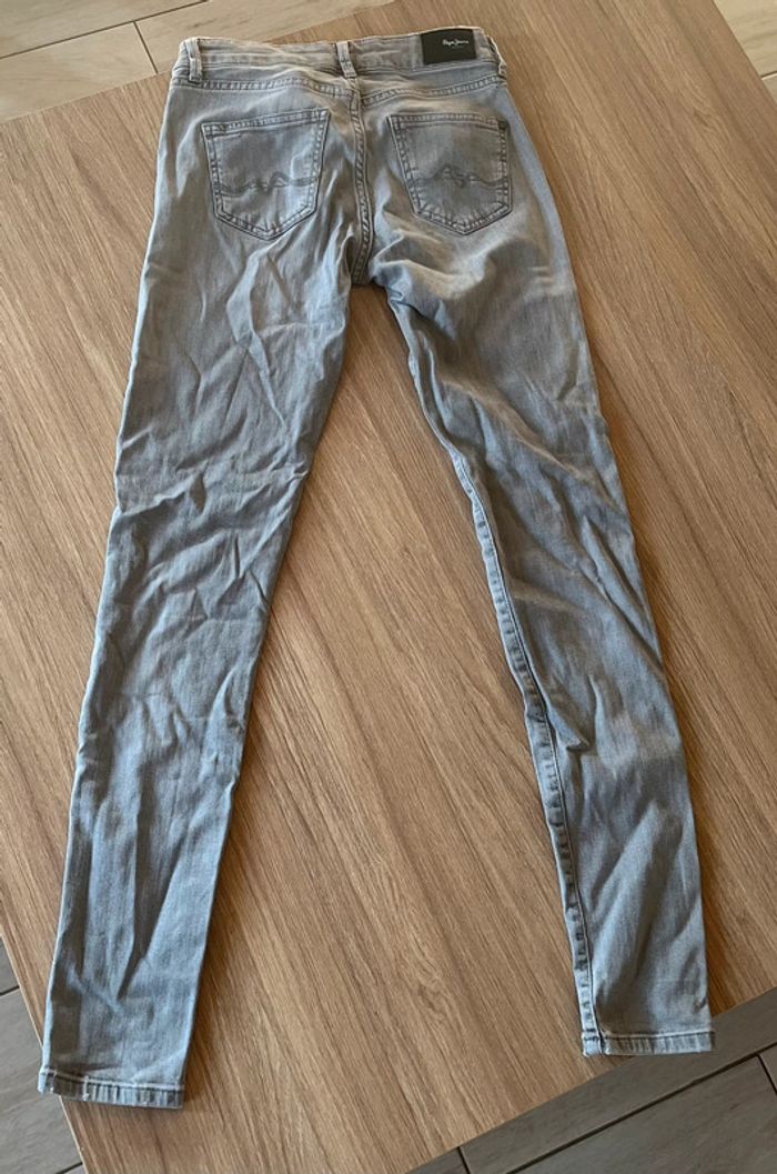 Jeans gris clair Pepe Jeans - photo numéro 2