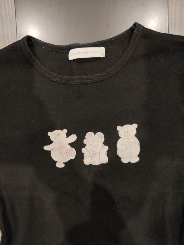 T-shirt cache cache - photo numéro 2