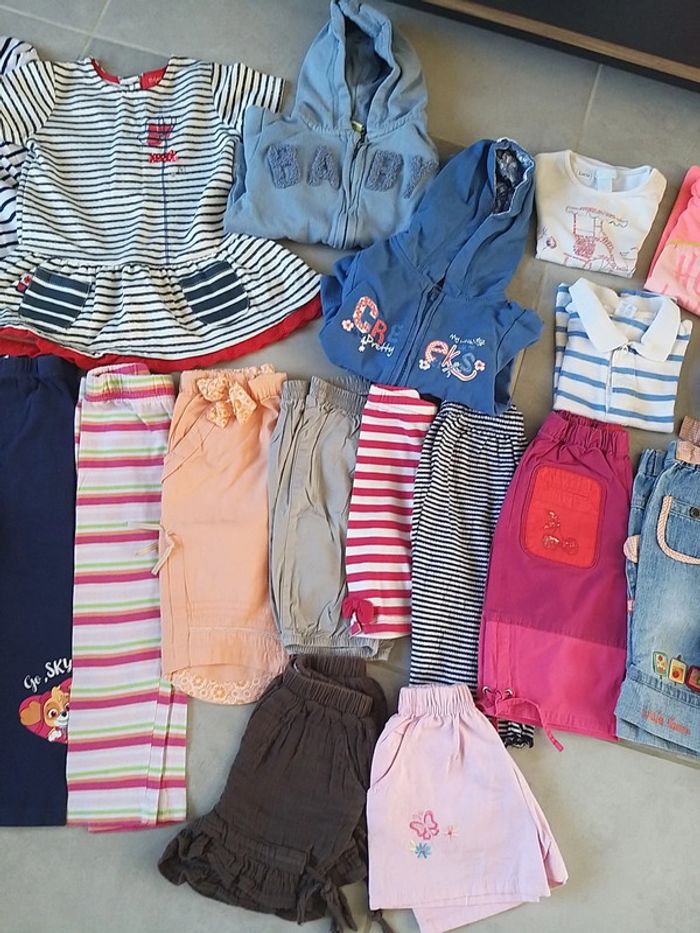Lot de vêtements été fille en 12 mois - photo numéro 3