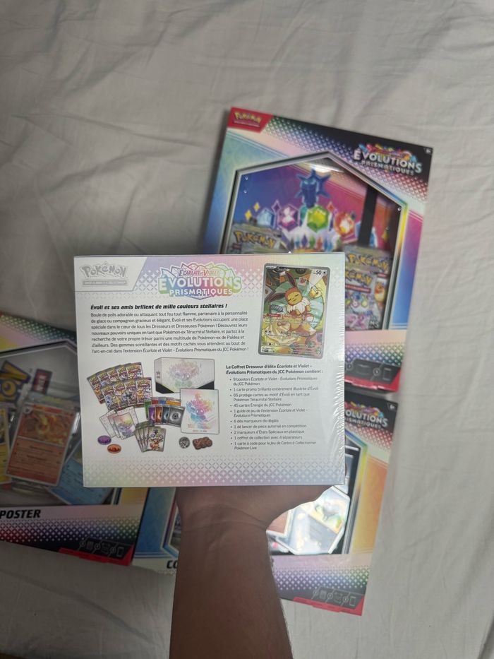 Lot de coffret Pokémon évolutions prismatiques - photo numéro 6