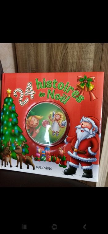 Livre CD audio 24 histoires. Noël