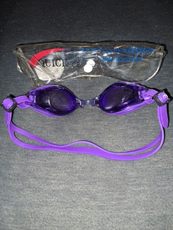 Lunettes de natation silicone