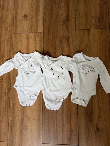 Lot 3 bodys manches longues