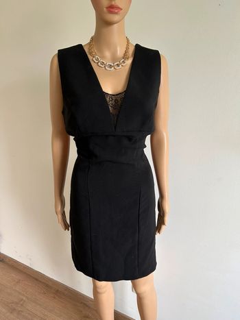 Robe noire sans manches VILA taille XL TBE
