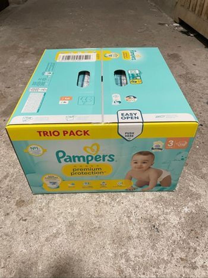 Pampers Premium - Trio Pack - Taille 3 - photo numéro 2
