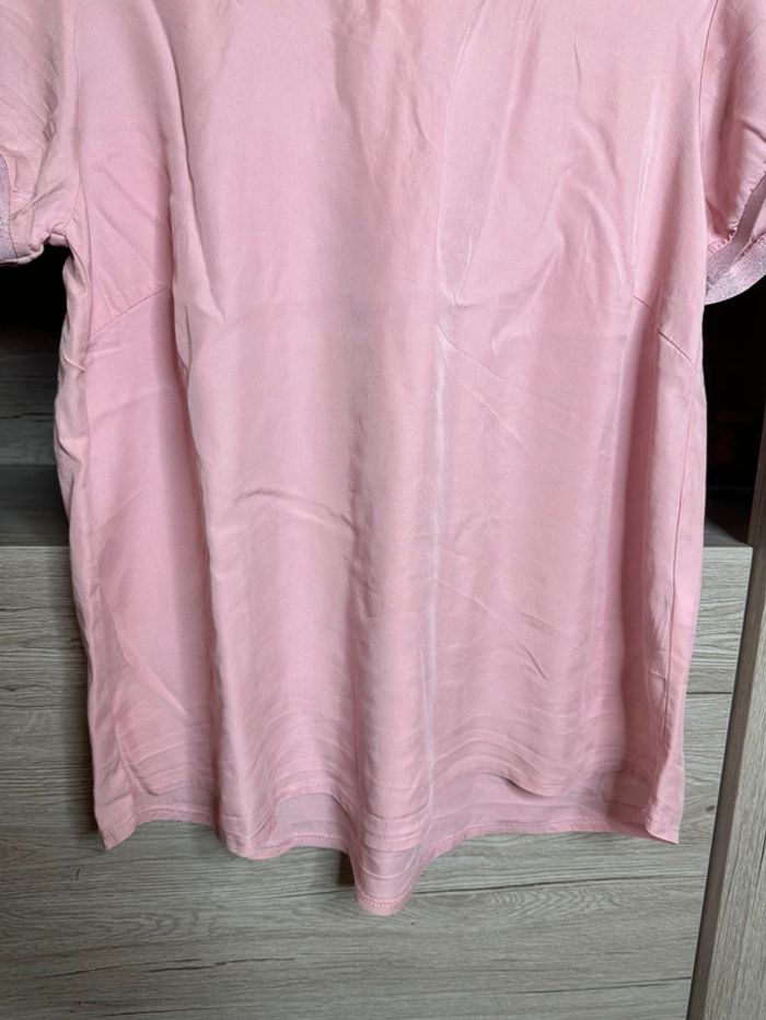 Blouse rose poudré - Taille 50 - photo numéro 3