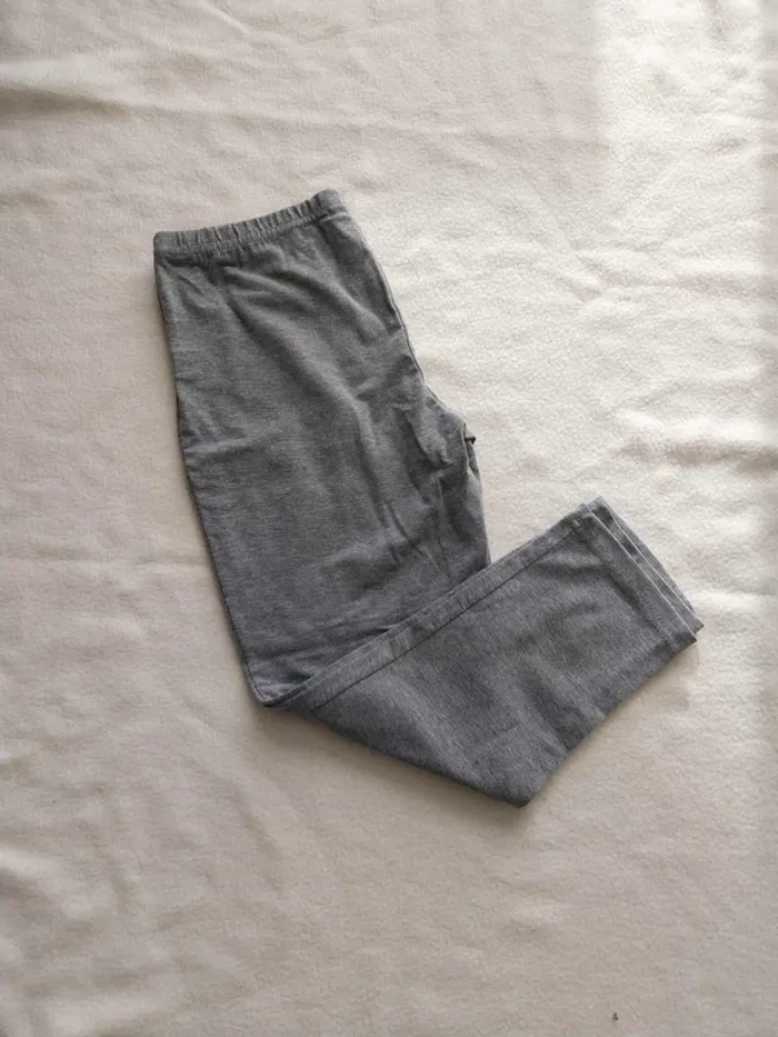 Legging / caleçon gris clair T2/3