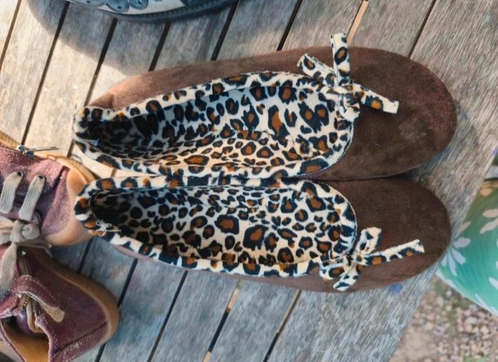 Magnifique chaussons léopard