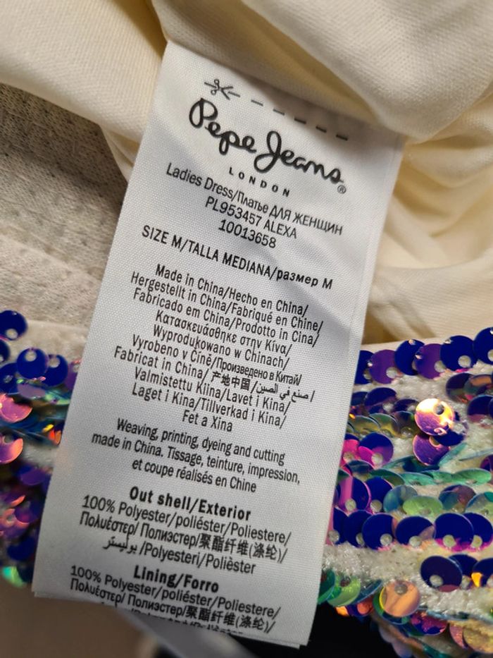 Robe sequins pepejeans - photo numéro 6