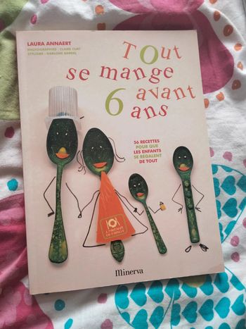 Carnet de recettes tout se mange avant 6 ans