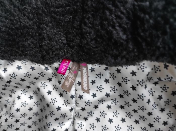 Veste noire Orchestra 14 ans en maille plume - photo numéro 4