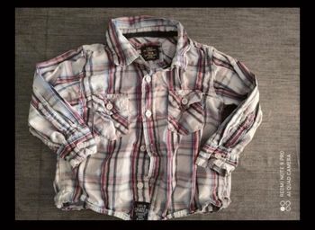 Chemise manches longues H&M 12 mois 80 cm