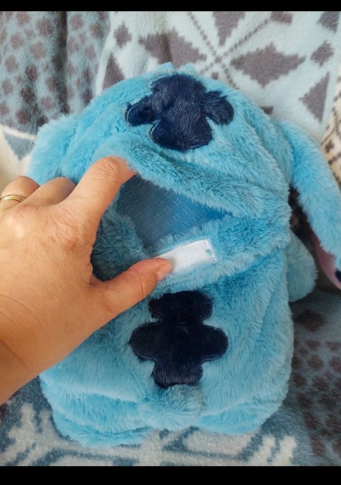 Peluche bouillotte stitch - photo numéro 2