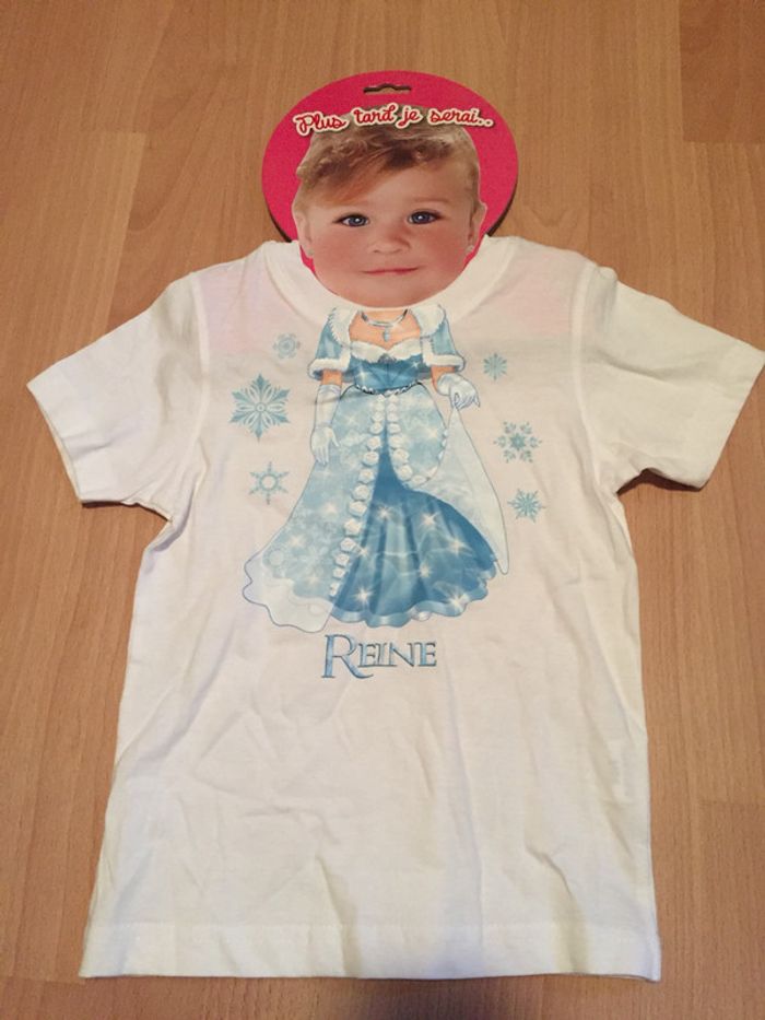 T-shirt MC fille 4 ans neuf avec étiquette