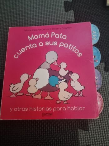 Livre d'apprentissage version espagnol Mamà Pata Cuenta a sus Patitos