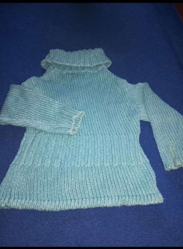 Pull a col roulé fille 3 ans OKAÏDI