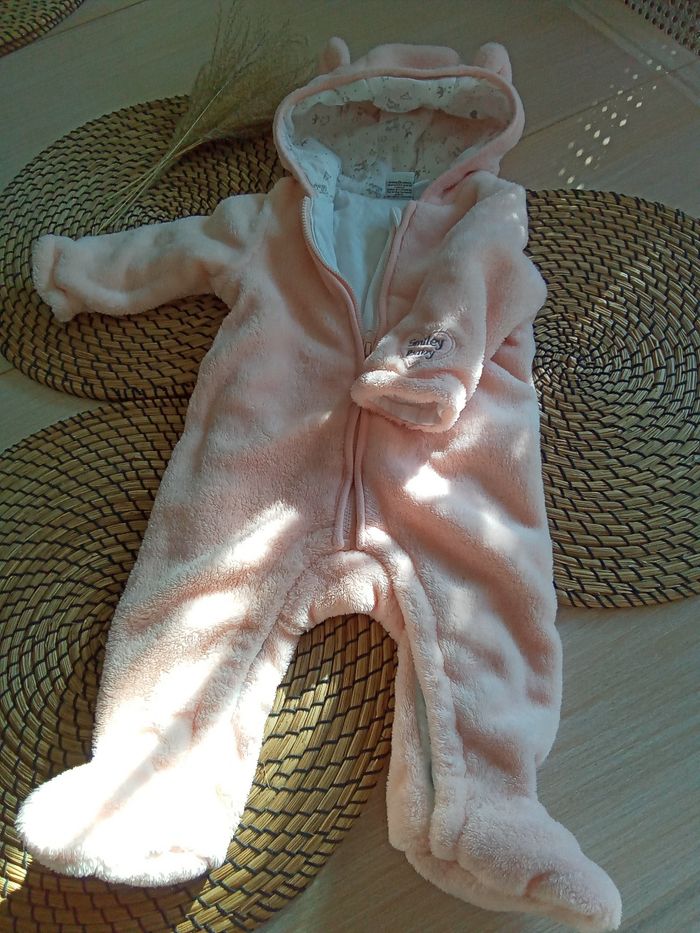 Combipilote avec capuche Smiley Baby 6 mois - photo numéro 3