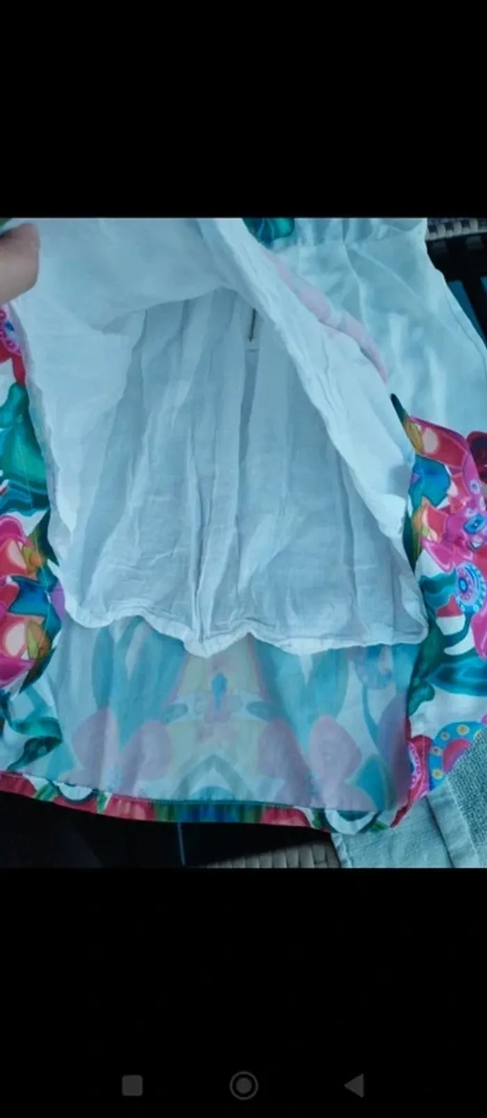 🌼 Robe 101 Idées – Taille 38 M – Imprimé fleuri coloré parfaite pour l’été🌈 - photo numéro 6