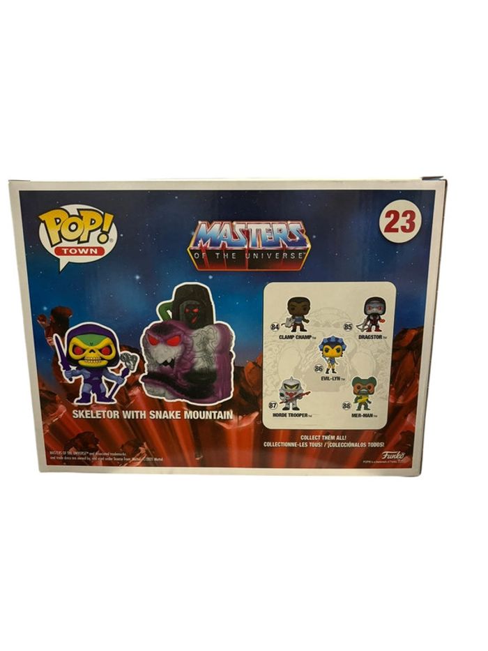 Figurine Funko Pop Masters Of The Universe Skeletor With Snake Mountain 23 neuf - photo numéro 2