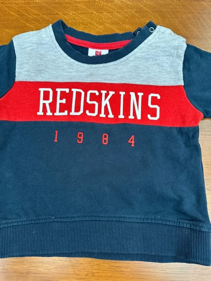 Sweat Redskins 18 mois - photo numéro 3