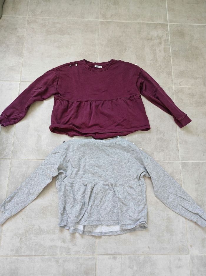 Lot de 2 pulls grossesse S