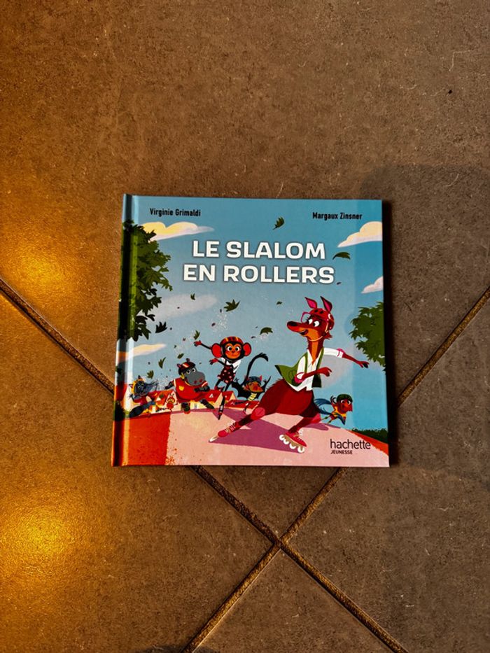 Livre / Album - Le slalom en rollers - Esprit sportif - Virginie Grimaldi & Margaux Zinsner