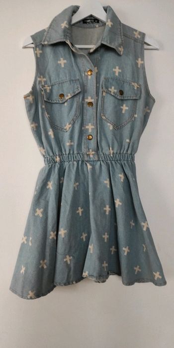 Robe en jean
