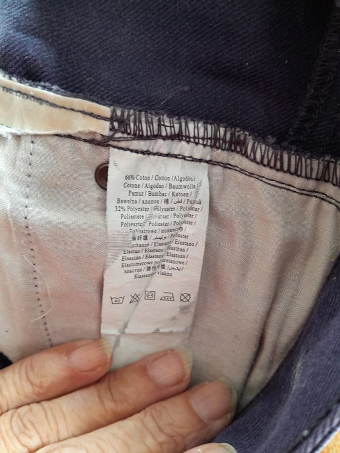 Pantalon slim violet - photo numéro 9