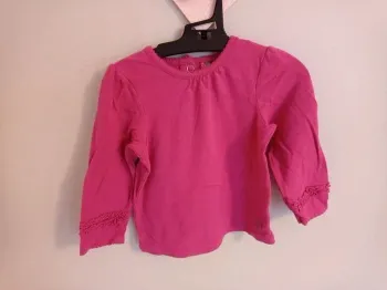 Tee-shirt fille rose Orchestra 23 mois