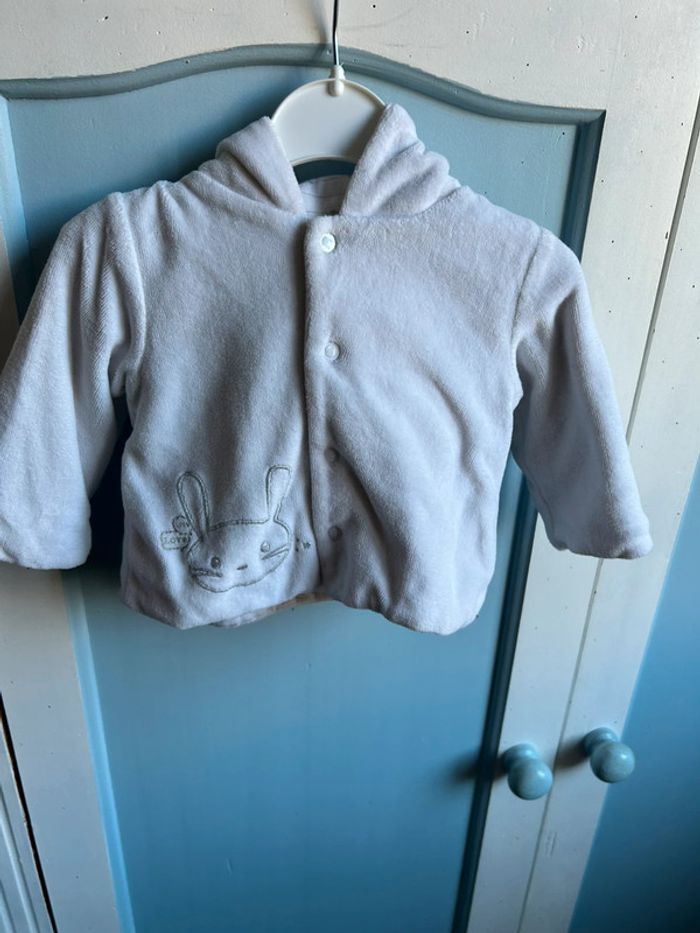 Gilet blanc 0-1 mois - photo numéro 5