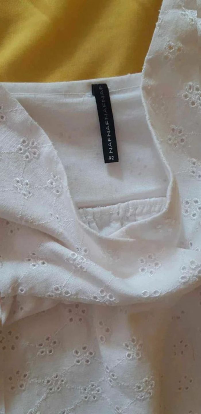 Robe en broderie  anglaise Naf  Naf  T40/42 - photo numéro 3