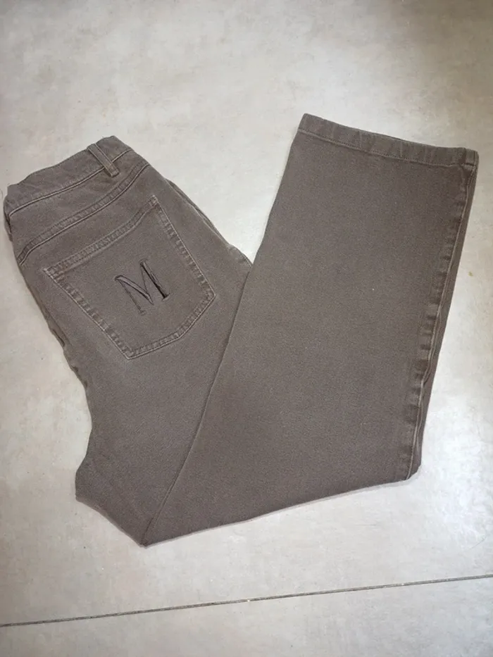 Jeans sans marque élastique