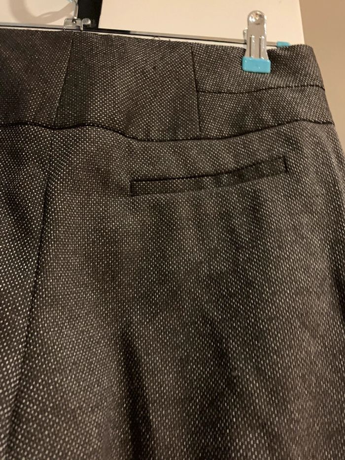 Pantalon noir chiné chaud de Caroll taille 38 - photo numéro 5