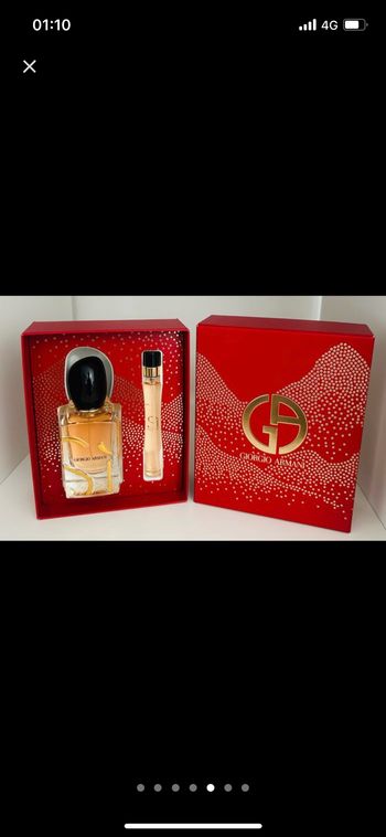 Coffret giorgio Armani