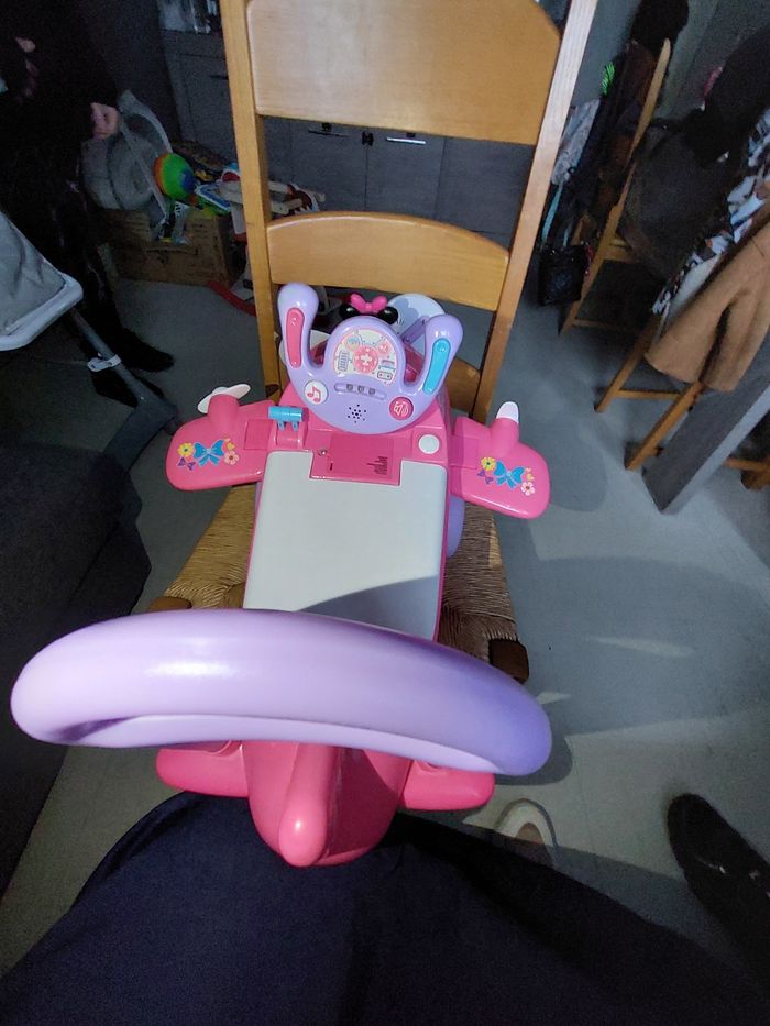 Porteur trotteuse avion minnie - photo numéro 3