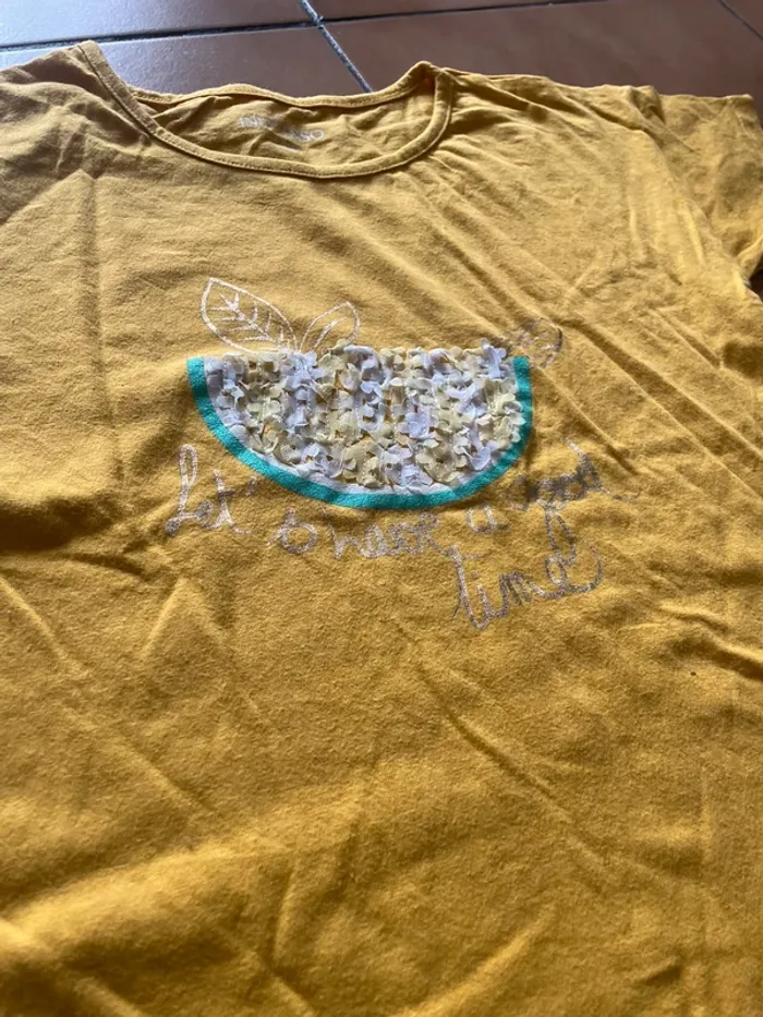 Lot t shirts fille 10 ans - photo numéro 5