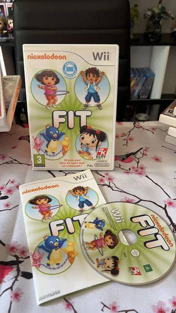 Jeu de wii nickelodeon fit
