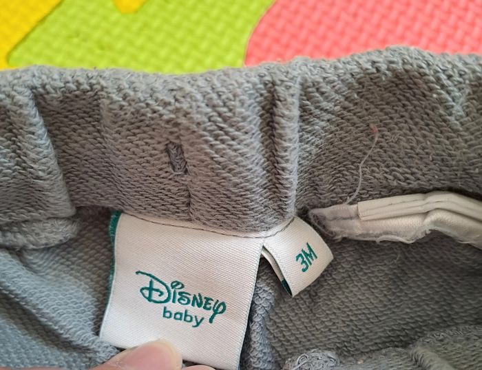 Ensemble t-shirt manches longues jogging Mickey gris, Disney baby, taille 3 mois (59 cm) - photo numéro 9