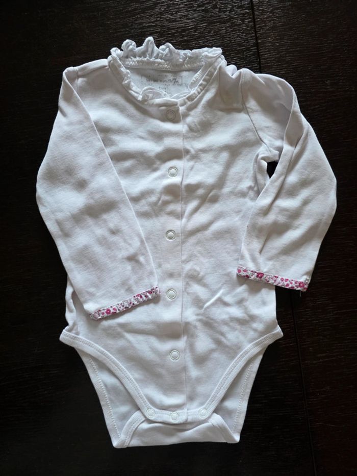 Lot de 2 bodies en 9 mois 71cm - photo numéro 2