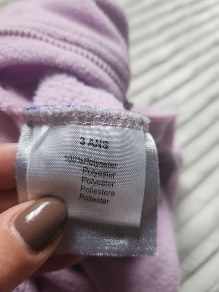 Surpyjama polaire fille 3 ans – chaud et doux pour l’hiver - photo numéro 5